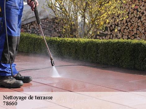 Nettoyage de terrasse  78660