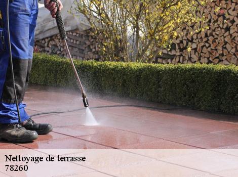 Nettoyage de terrasse  78260