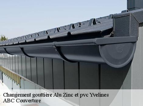 Changement gouttière Alu Zinc et pvc Yvelines 