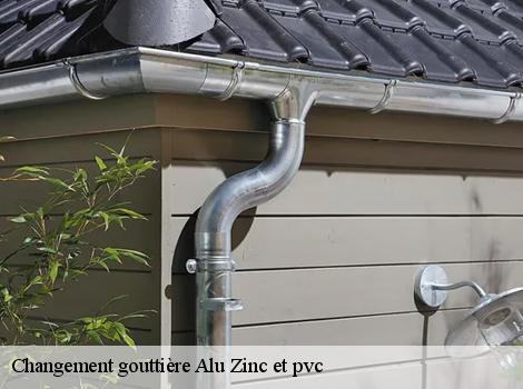 Changement gouttière Alu Zinc et pvc Yvelines 