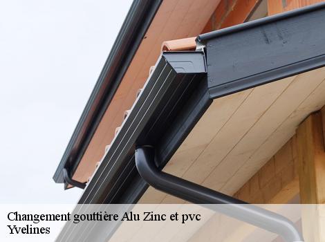 Changement gouttière Alu Zinc et pvc Yvelines 