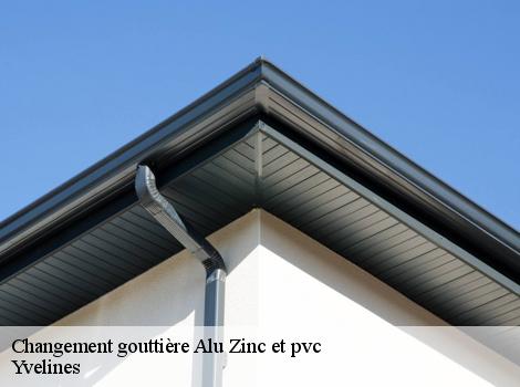 Changement gouttière Alu Zinc et pvc Yvelines 