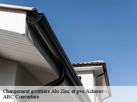 Changement gouttière Alu Zinc et pvc  78260