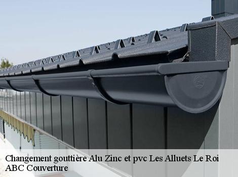 Changement gouttière Alu Zinc et pvc  78580