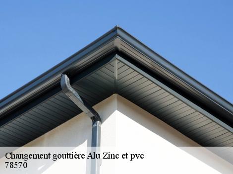 Changement gouttière Alu Zinc et pvc  78570