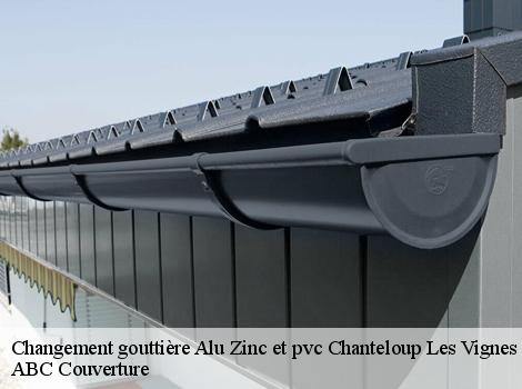 Changement gouttière Alu Zinc et pvc  78570