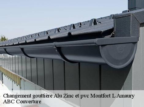 Changement gouttière Alu Zinc et pvc  78490