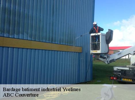 Bardage batiment industriel Yvelines 