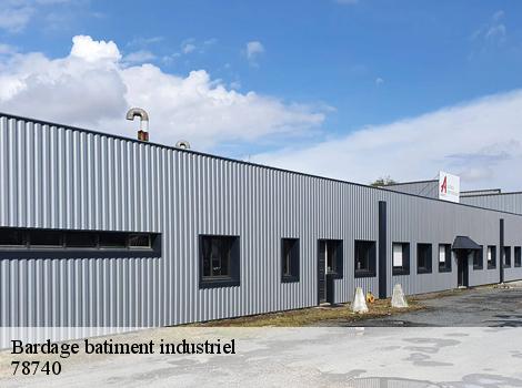 Bardage batiment industriel  78740