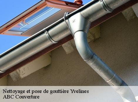 Nettoyage et pose de gouttière Yvelines 