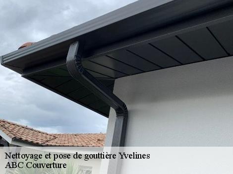 Nettoyage et pose de gouttière Yvelines 