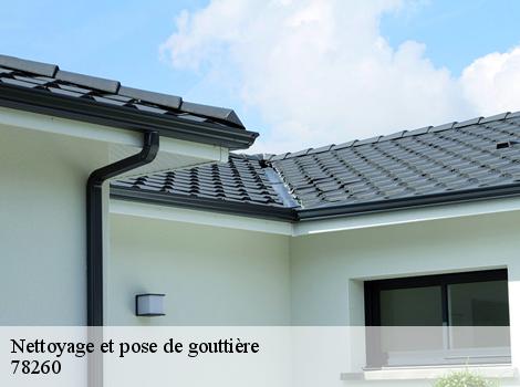 Nettoyage et pose de gouttière  78260